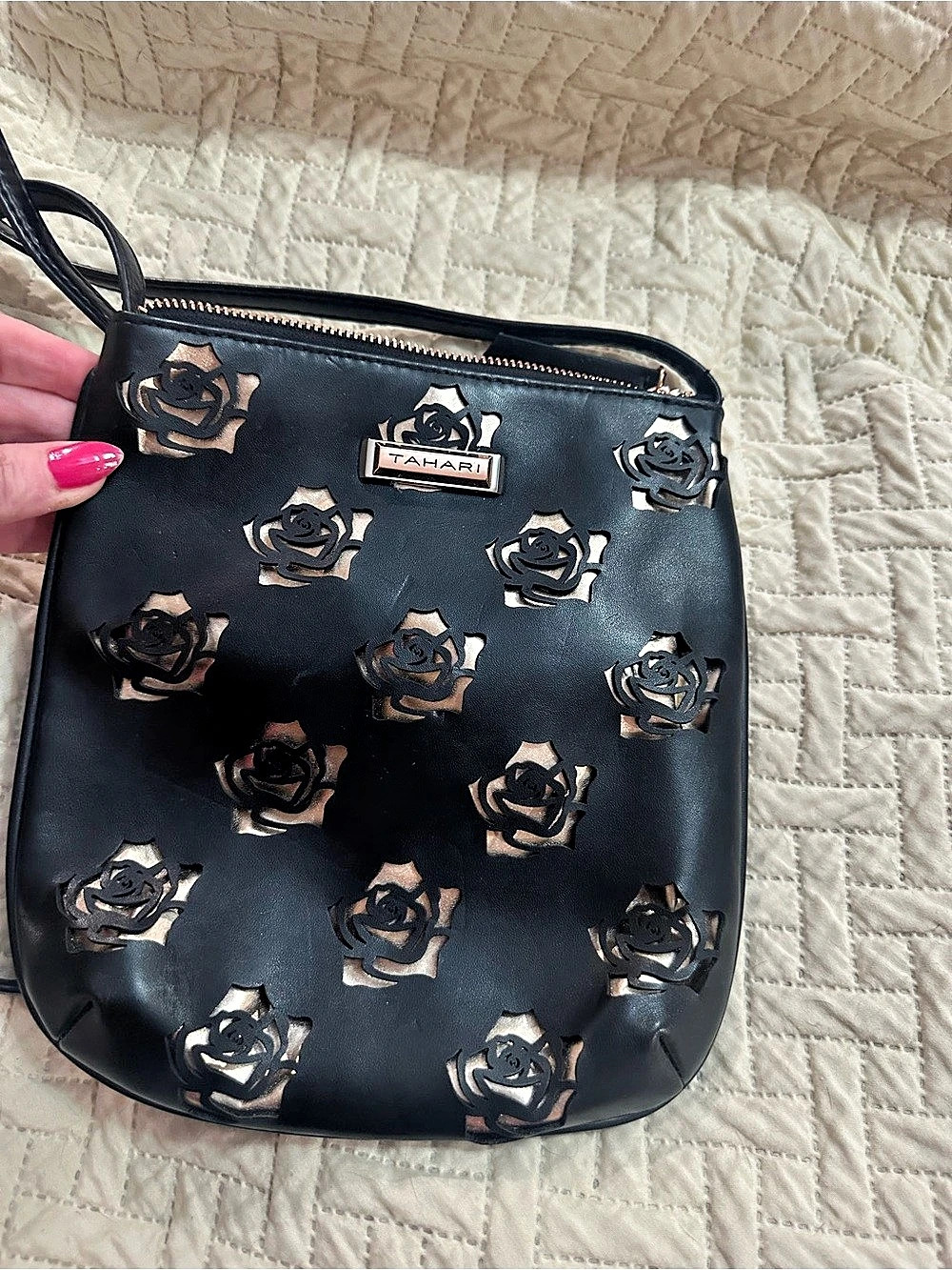 Tamar Crossbody Bag in Black